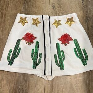 Queen of Sparkles SKORT. Size XS. EUC.